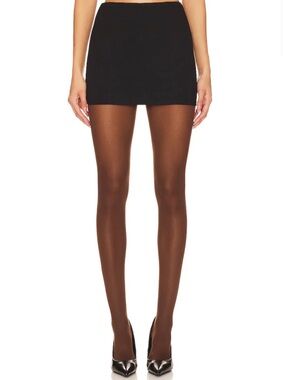 Lovers + Friends Black Mini Skirt